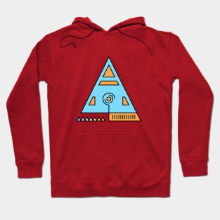 Sacred Geometry or a Pyramid (Version 2) Hoodie